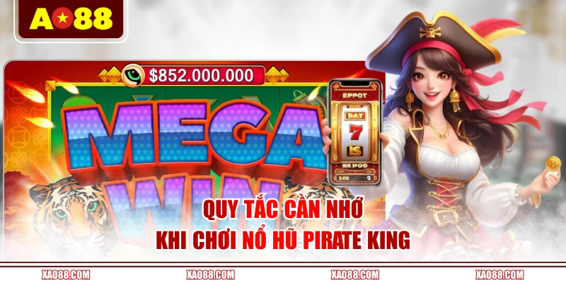 Quy tắc cần nhớ khi chơi nổ hũ Pirate King